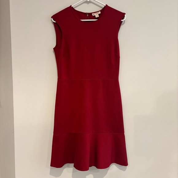 Brooks Brothers Red Fleece Sheath Dress Small Office Careerwear Business Capsule - Picture 6 of 11